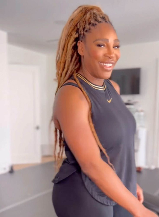 Serena Williams își împărtășește antrenamentul cu greutăți: „Înapoi în ritmul lucrurilor”. 29 ianuarie 2024