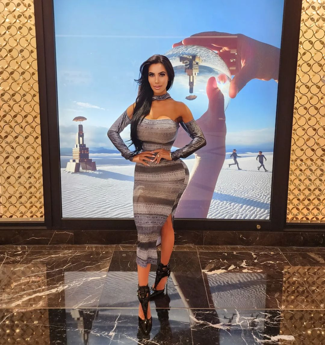 Ashten Empire, copia fidelă a lui Kim Kardashian / Sursă foto: Instagram