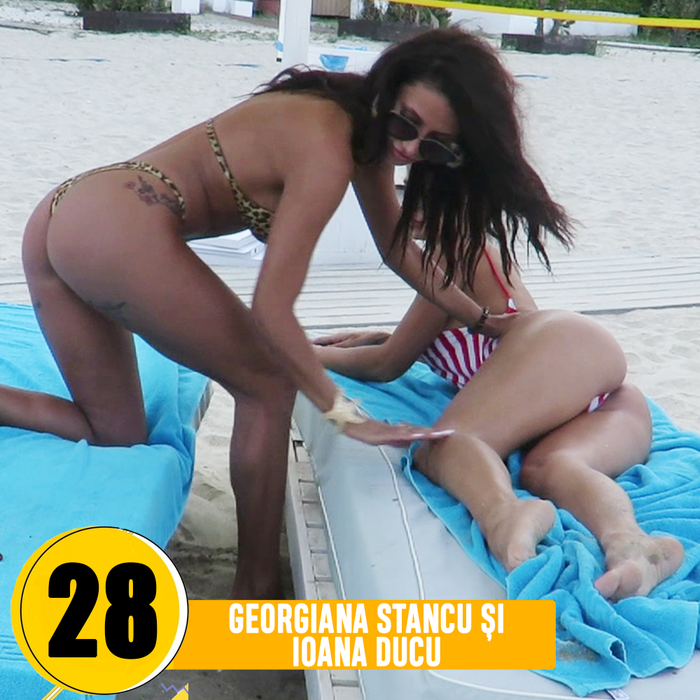 Top 30 bunăciuni la plajă de 1 Mai. S-au dat cu loțiune, s-au așezat pe șezlong și… Vezi pe ce locuri se clasează Andreea Bănică, Daniela Crudu, Bianca Drăgușanu ori Roxana Vancea