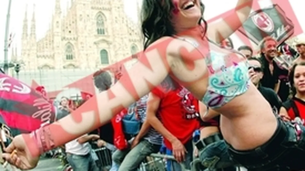 Liga campionilor: Sarbatoare in Piata Domului