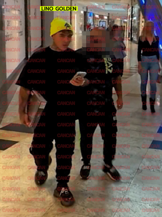 Lino Golden, urmat de șoferul lui