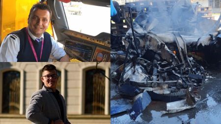 Ei sunt cei doi bărbați care au murit în tragedia aviatică din Arad. Cum s-au fotografiat cu 10 minute înainte de accident