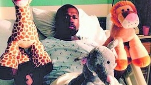 Durul 50 Cent, "mielusel" pe patul de spital
