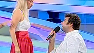VIDEO Uite ce circ au facut Simona Trasca si italianul in culisele Acces Direct: Nu mai vreau ceasul, sa si-l bage in c*r
