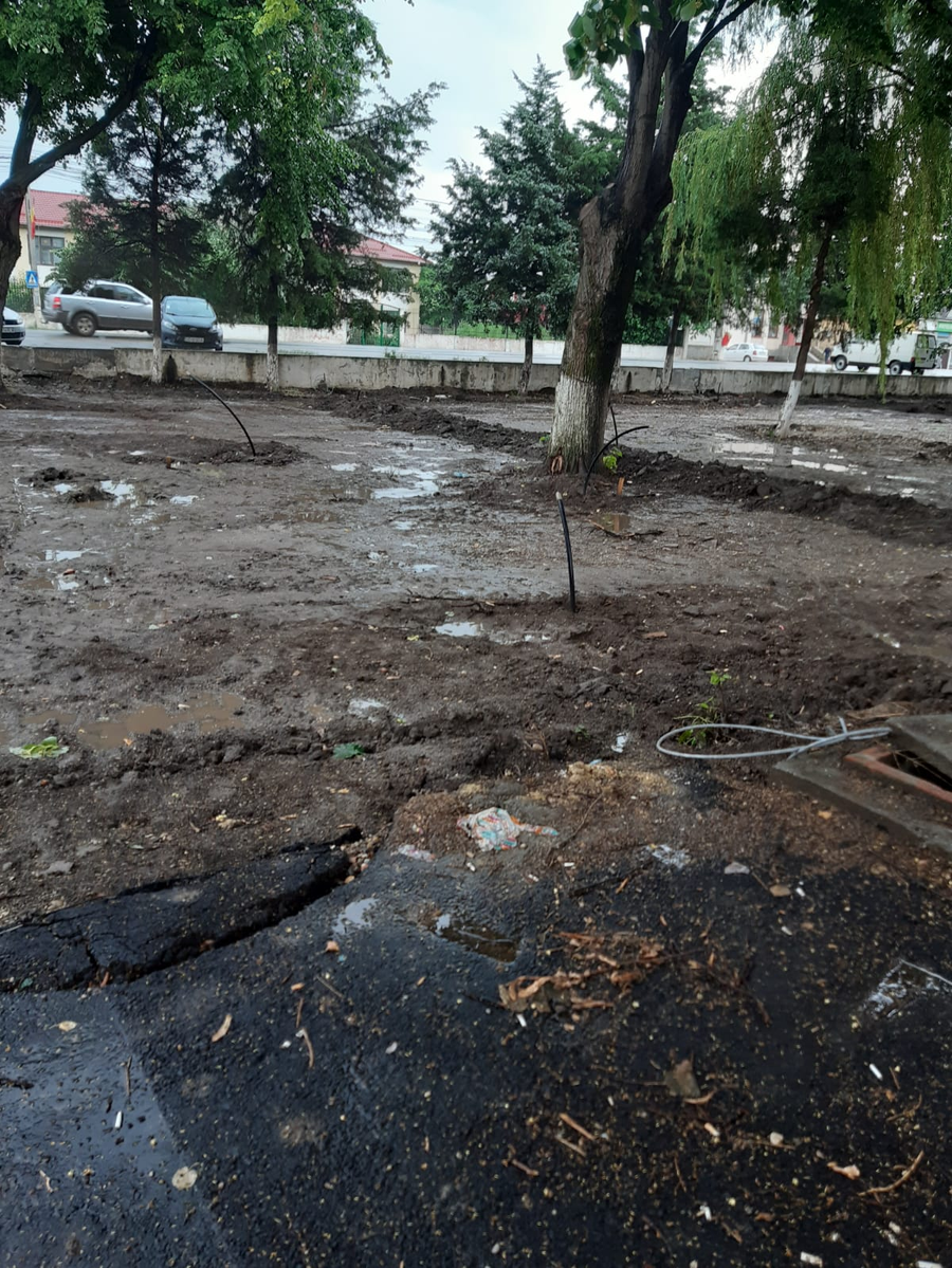 Locul unde va apărea parcul pescarilor, în comuna fără pescari