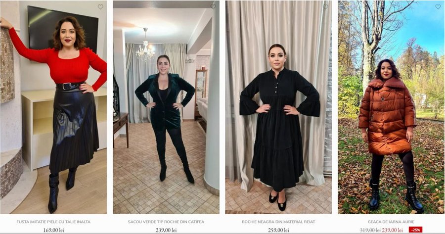 Marius Elisei a rămas cu magazinul de haine, deși Oana Roman s-a implicat mult în această afacere © mioboutique.ro