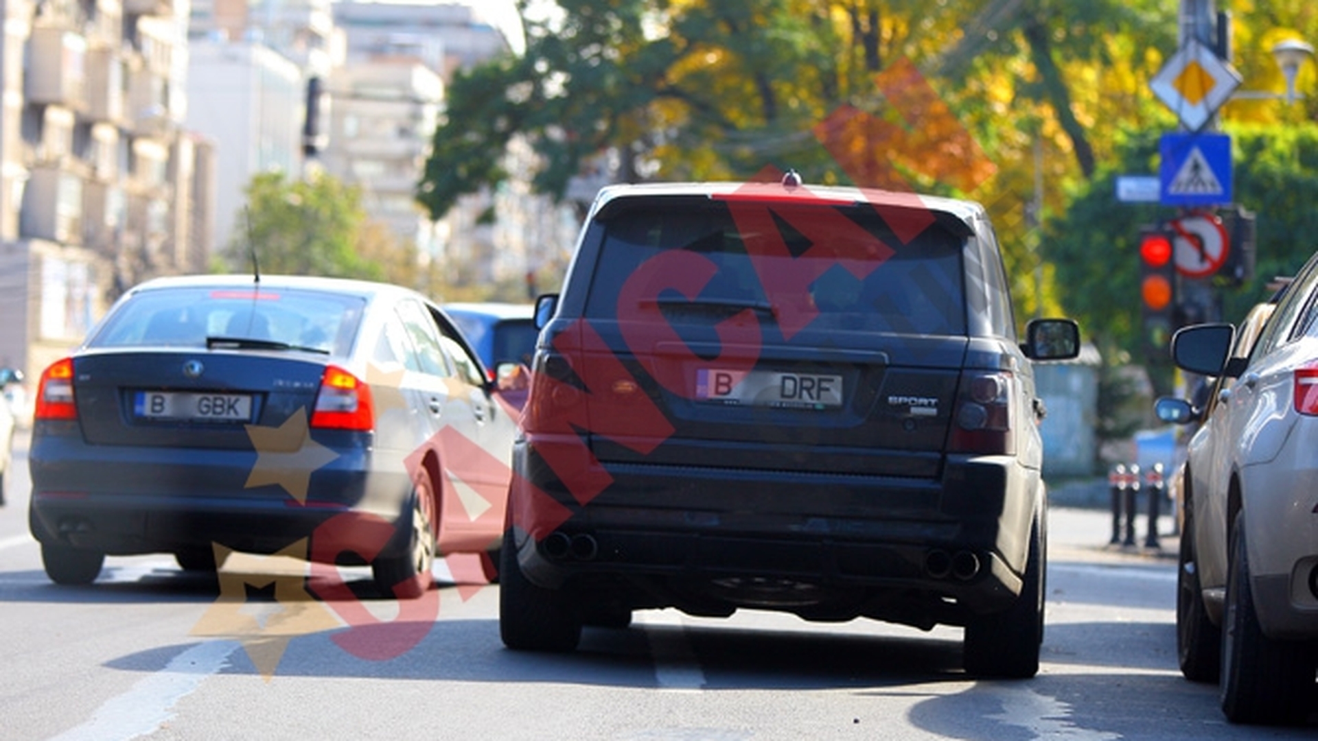 "Mosul" a ramas socat de traficul din Capitala!