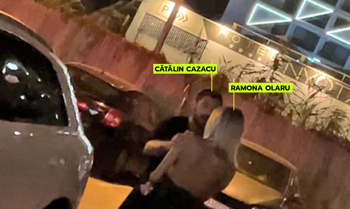 Cătălin Cazacu și Ramona Olaru, în "tratative" (Foto: CANCAN.RO)