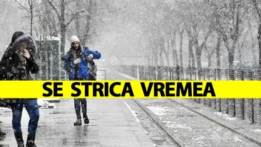 ANM: Se strică vremea crunt! Sunt așteptapte temperaturi negative în România