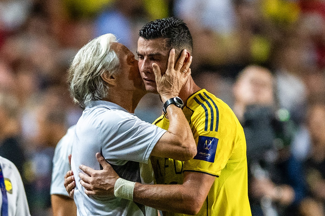 Ronaldo cu antrenorul lui Al-Nassr, sursa-profimedia.ro