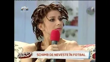 Ana Maria Prodan vorbeste despre swingerii din fotbal