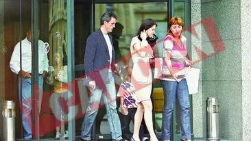 Gica Popescu si-a scos familia in oras