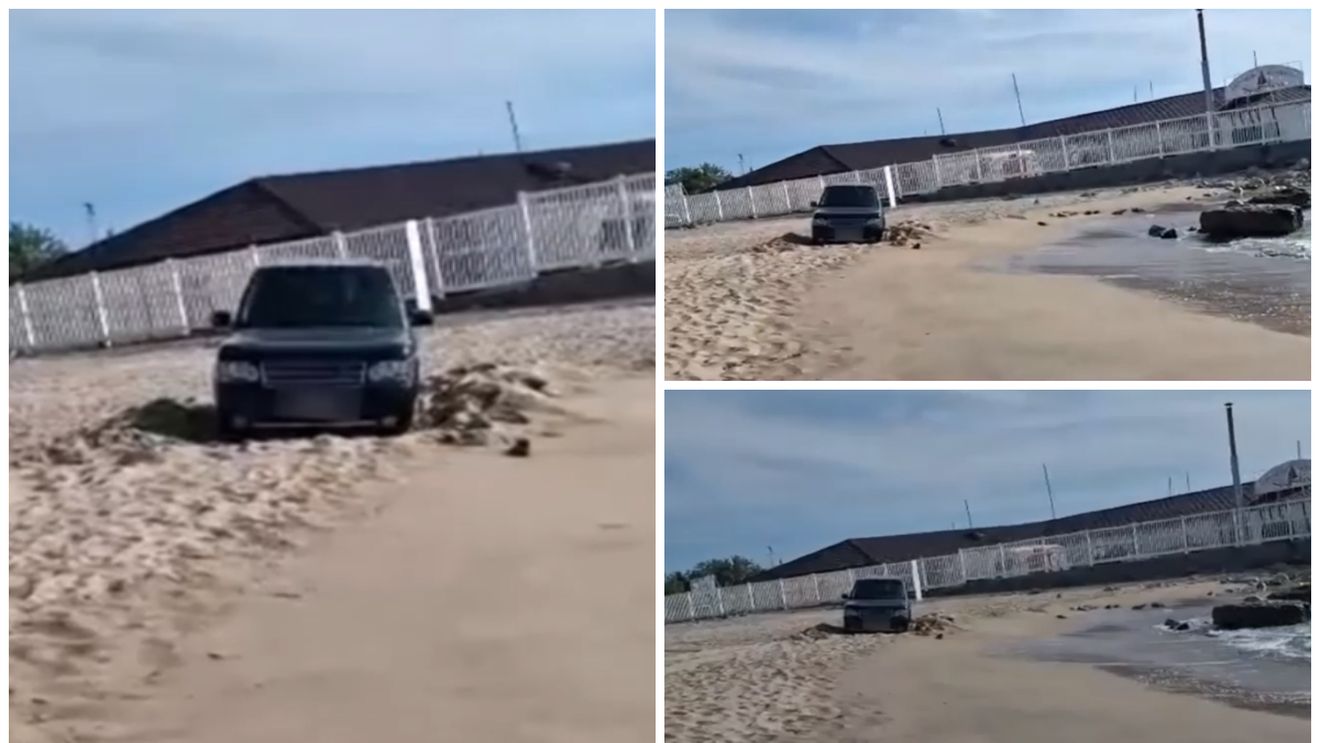 Ce a apărut pe plajă la Eforie, în plină zi. Turiştii au privit uimiţi