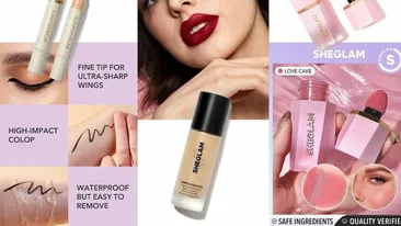 (P) Strălucește în Decembrie cu SHEGLAM by SHEIN: secretul pentru un make-up de vedetă!