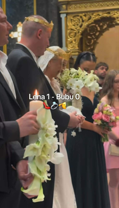 Gestul Elenei la nunta cu Bubu Cernea nu a rămas neobservat. Ce a făcut în biserică