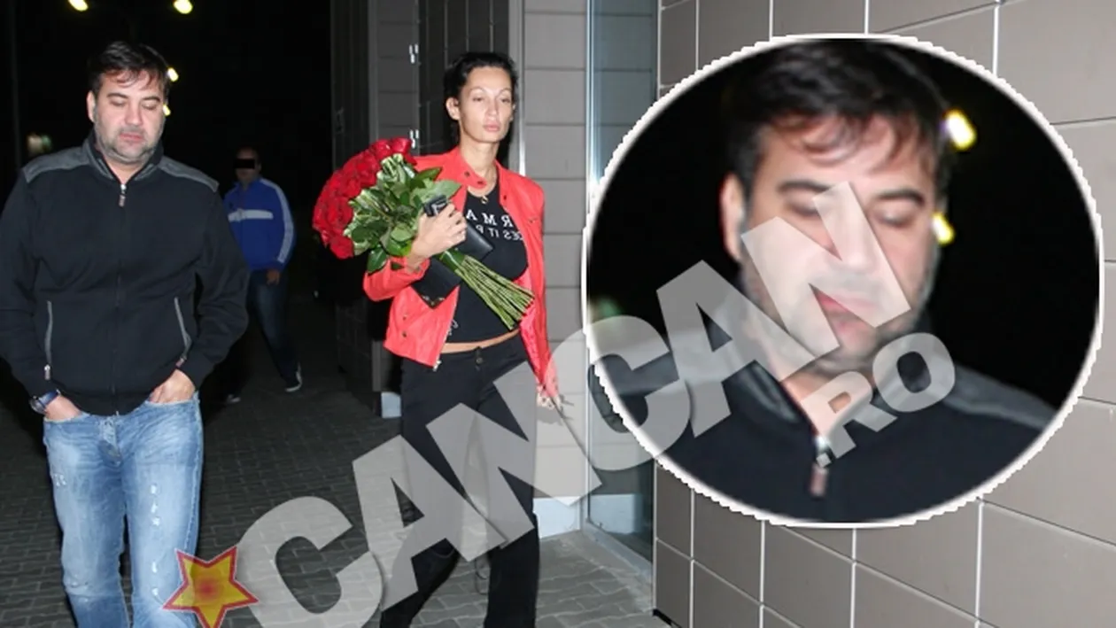 Prima fotografie cu Nicoleta si cu Zsolt impreuna dupa scandalul cu bataia aplicata amantei! Ea a acceptat florile iar el a dus-o acasa la copii!