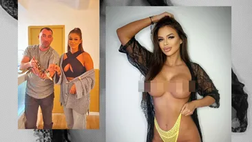 Ziua lucrează cu racii, iar noaptea își dezvelește silicoanele-mamut cu pierceuri! Protejata lui Pescobar s-a săturat de carte de muncă și a trecut la categoria grea…