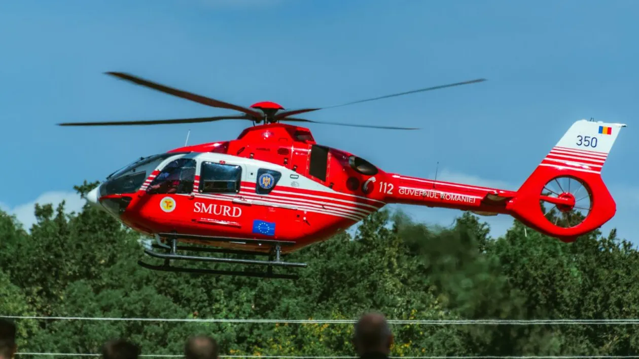 Accident cumplit în Bistrița-Năsăud. O fetiță de 10 ani, spulberată de un motociclist: a fost chemat elicopterul SMURD