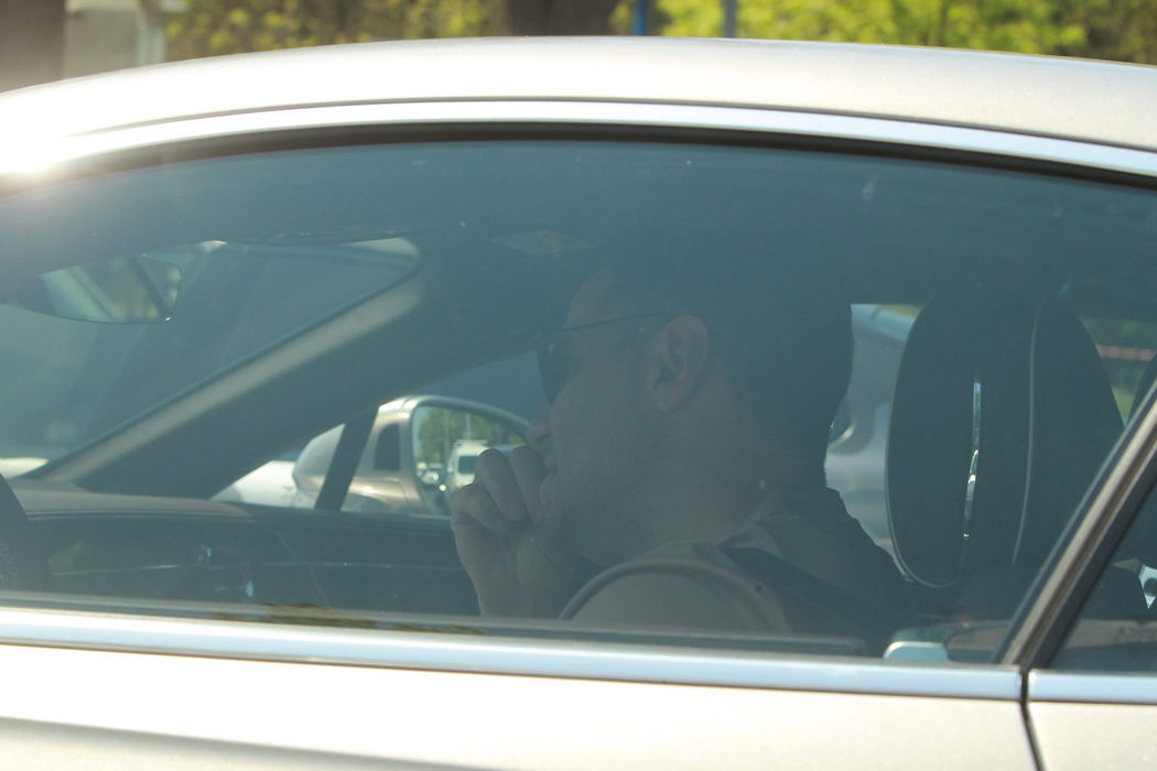 Toni Iuruc nu mai are răbdare în trafic