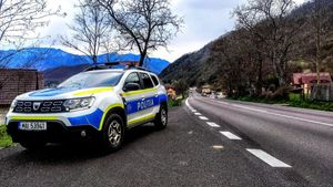 Un preot s-a crezut la cursele de Formula 1! Cu ce viteză l-au prins oamenii legii circulând la volanul autoturismului
