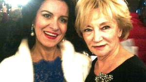 Angela Gheorghiu a fost invitata de onoare a lui Călin Netzer la lansarea în România a filmului "Poziţia copilului"