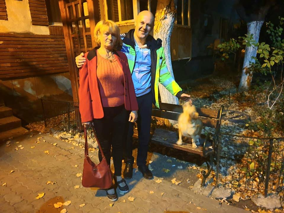 Bobiță și stăpâna lui au ajuns cu bine acasă