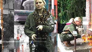 Soția lui Mihai Constantinescu s-a rugat la mănăstire pentru un miracol! Imagini cutremurătoare cu Simona Secrier