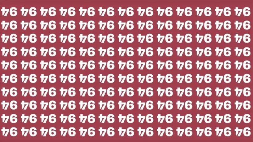 Test de perspicacitate | Depistați numărul 64 întors, în maximum 7 secunde