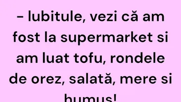 BANC | Tofu, rondele de orez, salată, mere și humus