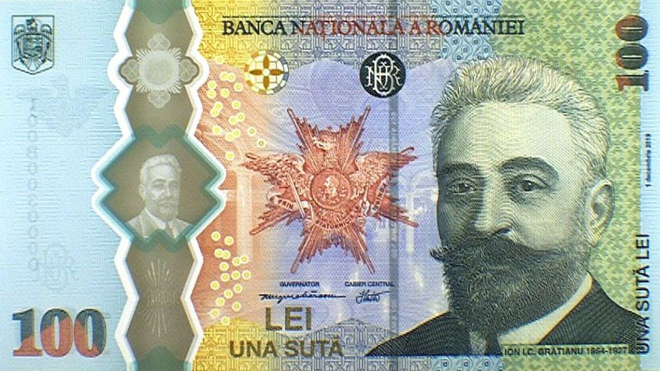 Cât valorează bancnota de 100 de lei aniversară cu I.C. Brătianu. Cine deține o astfel de piesă poate face un profit bun