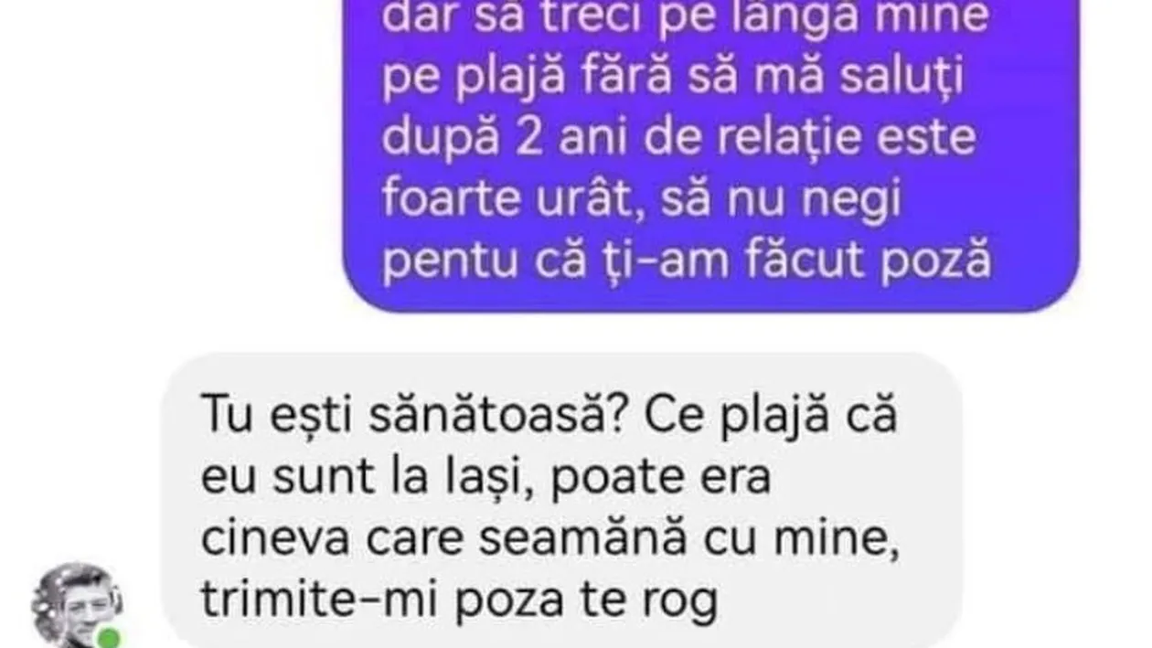 BANC | Un el și o ea: ”Înțeleg că ne-am despărțit, dar să treci pe lângă mine fără să mă saluți e foarte urât!”