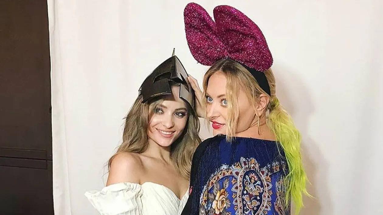 Delia, surprinsă cu sora ei, Oana Matache, după ce a făcut-o drogată. Ipostazele în care apar împreună sunt incredibile