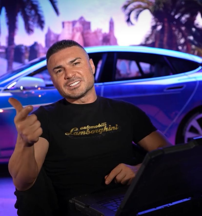 Andy Popescu, prima reacție după ce s-a despărțit de sosia Cristinei ICH. (sursă - instagram.com)