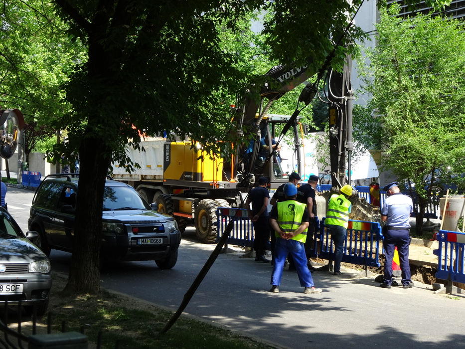 Panică în Sectorul 1! A fost descoperit un proiectil neexplodat pe Șoseaua Nordului