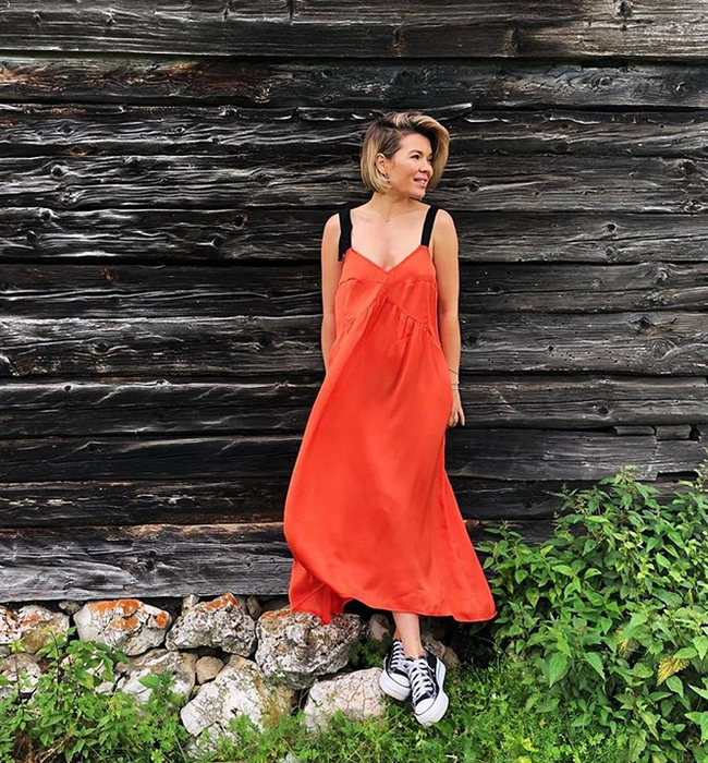 Cum se pregătește Gina Pistol înainte de filmările “Chefi la cuțite”! Blondina a dat tot din casă