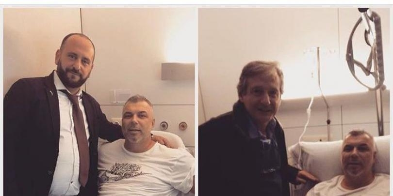 Cosmin Olăroiu s-a operat! Imagini cu antrenorul pe patul de spital