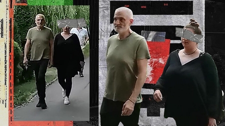 Imagini rare cu logodnica lui Damian Drăghici, cu 23 de ani mai tânără decât el!
