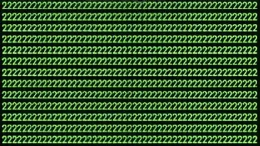 Test IQ numai pentru genii | Identificați cifra 5 din această imagine, în maximum 7 secunde