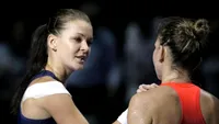 Simona Halep, OUT de la Miami! Poloneza Radwanska a eliminat-o în turul al treilea! Cum a căzut după primul set