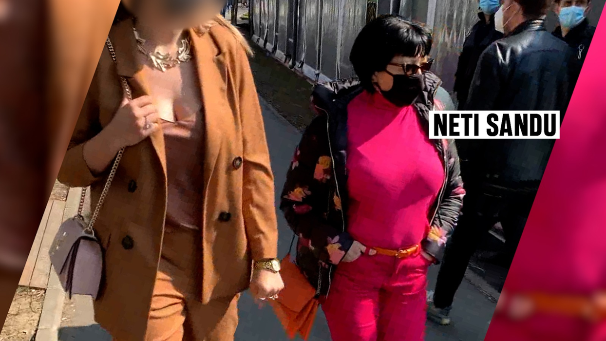 Neti Sandu nu renunță la mască nicio clipă