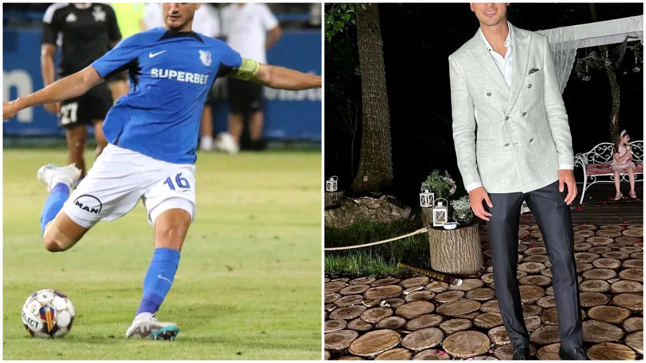 Fotbalistul din România care divorțează la doar 3 luni de la nuntă. Ghinioanele se țin lanț!