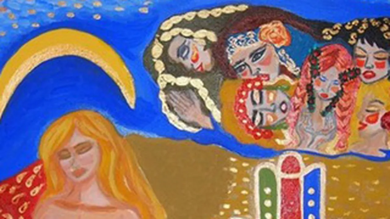 Raluca Zenga s-a apucat de pictat! Uite ce tablou a realizat si cum vede nasterea copilului ei!