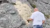 Cum și-a explicat gestul bărbatul care a fost prins în timp ce făcea graffiti pe Transfăgărășan: ”E stâncă”