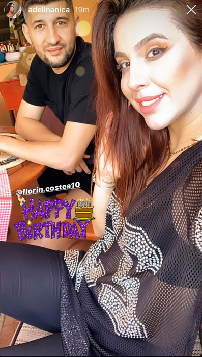 Adelina Nica alături de Florin Costea