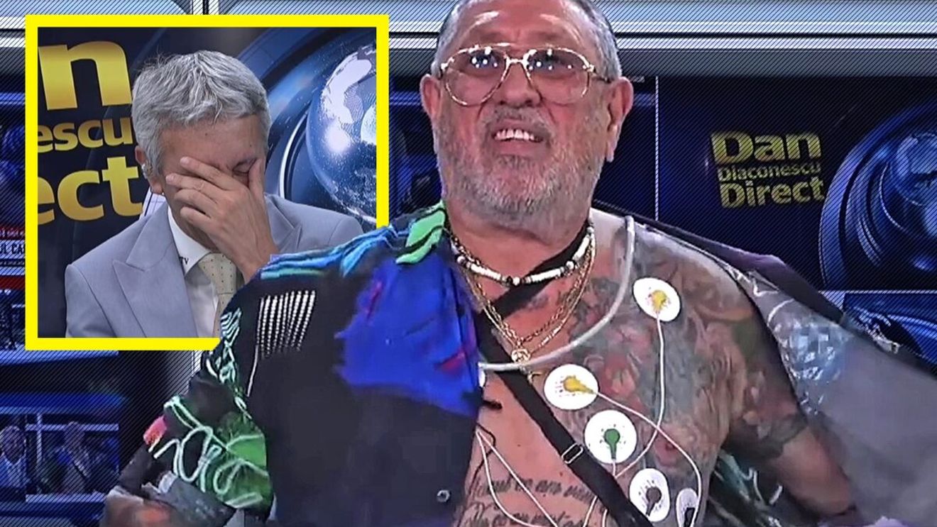 Serghei Mizil s-a dezbrăcat în direct! Reacţia fabuloasă a lui Dan Diaconescu: „Momentul de aur al televiziunii”