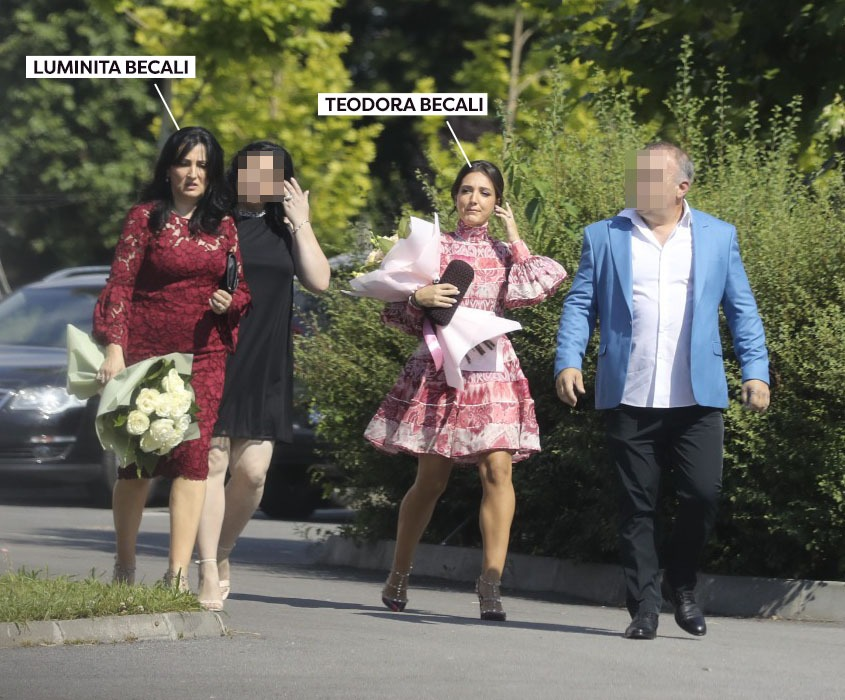 Luminița și Teodora au sosit la petrecere