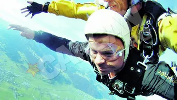 Isi testeaza limitele in muntii austrieci! Nicu Gheara cel extrem