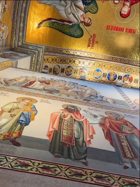 Imagini fabuloase cu interiorul Catedralei Mântuirii Neamului. Duminică va fi sfințită