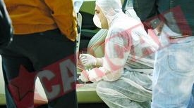 Hotii i-au abondonat masina lui Hrebe Jr,  langa sectia de politie