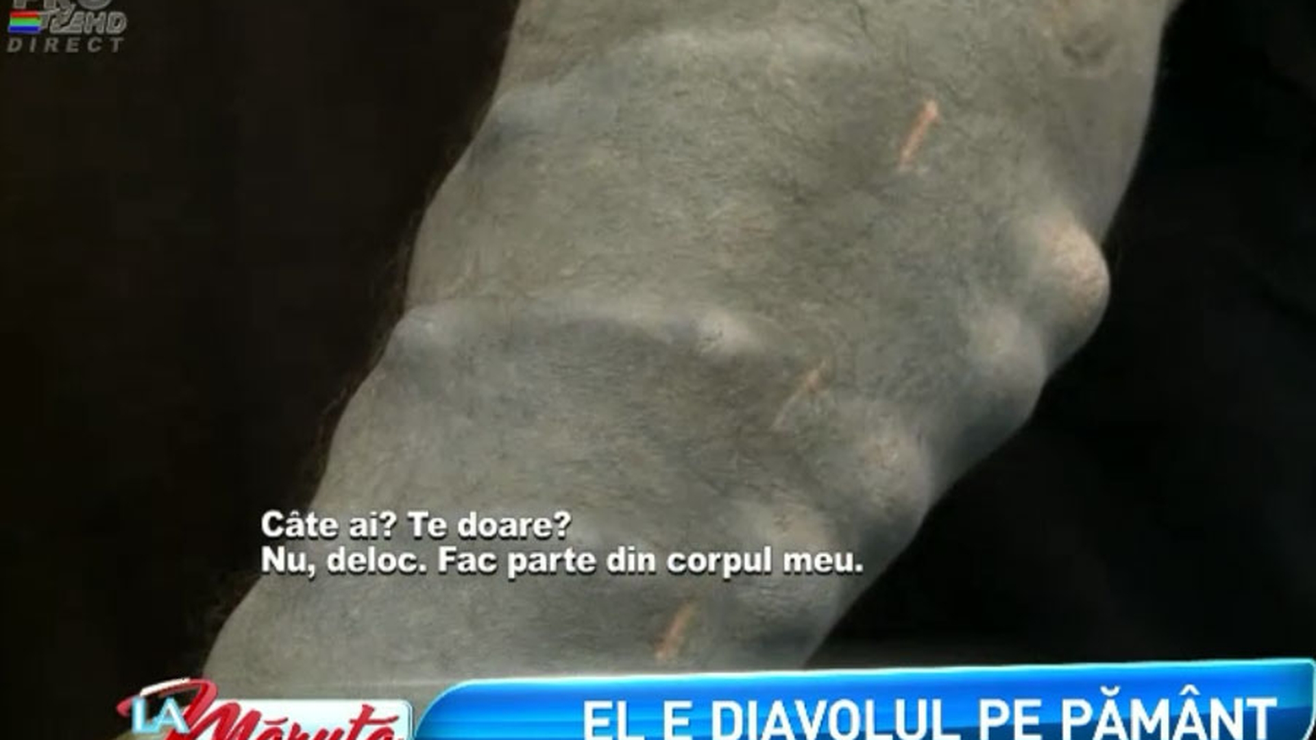 Asa arata barbatul care l-a facut pe un actor roman celebru sa exclame: "Acum realizez ca, daca ma lua dracu', asa arata "